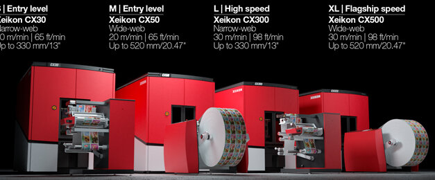 Etichette digitali, Xeikon presenta due nuove macchine entry level