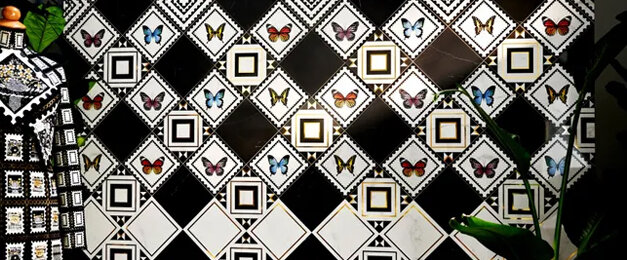 Piastrelle VICTORIAN, stampate in digitale