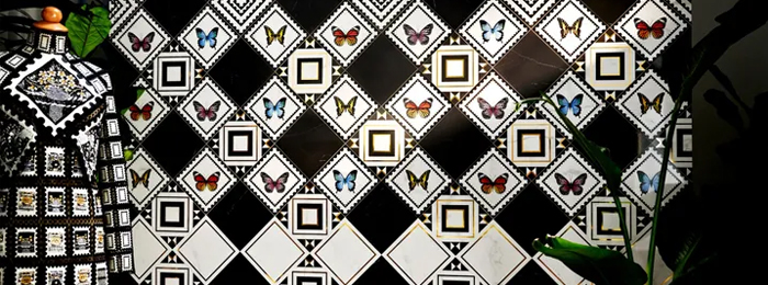 Piastrelle VICTORIAN, stampate in digitale