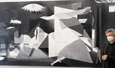 Tra stampa e arte: una Guernica stampata in digitale