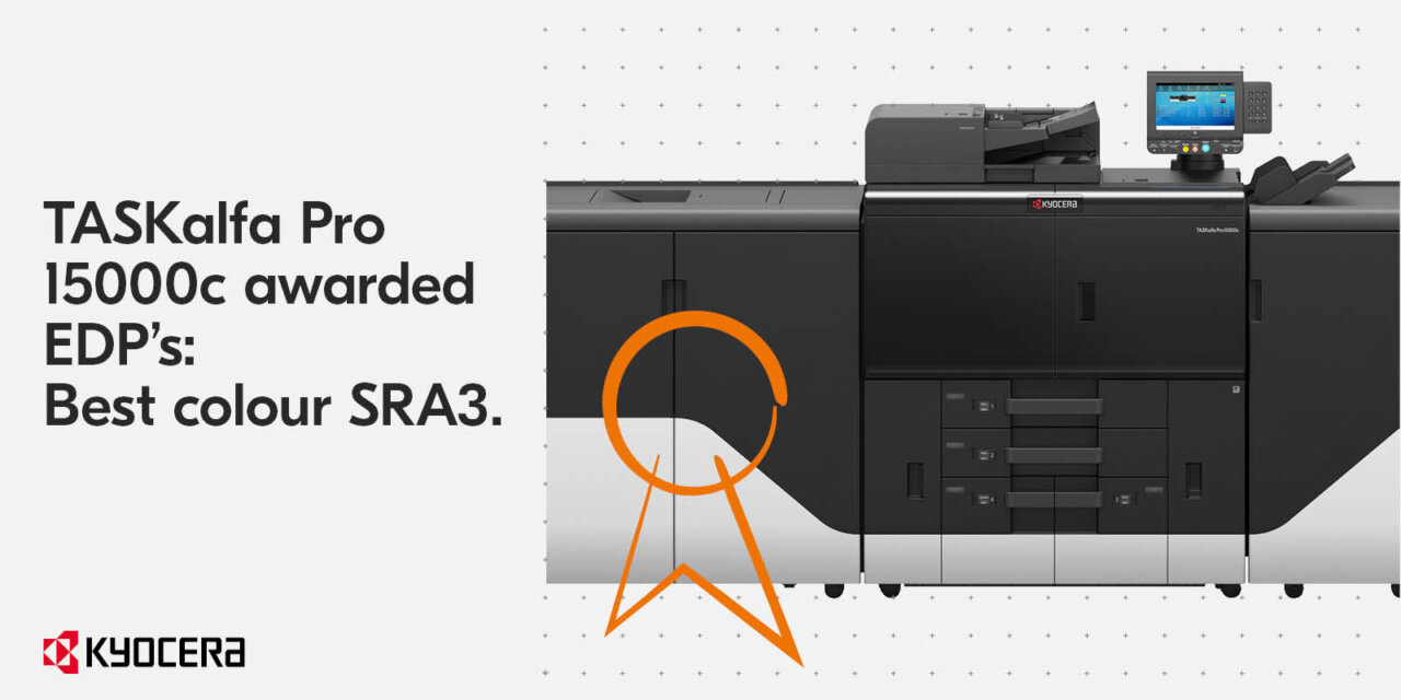 Kyocera TASKalfa Pro 15000c vince l’ambito premio della European Digital Press Association
