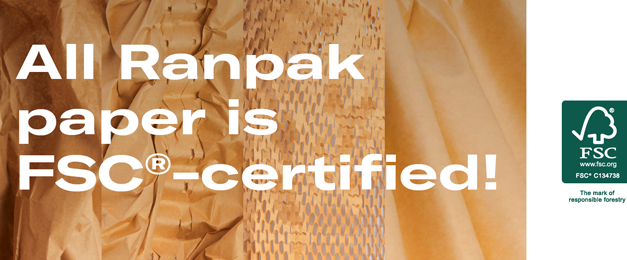 Gli stabilimenti europei di Ranpak ottengono la certificazione FSC®