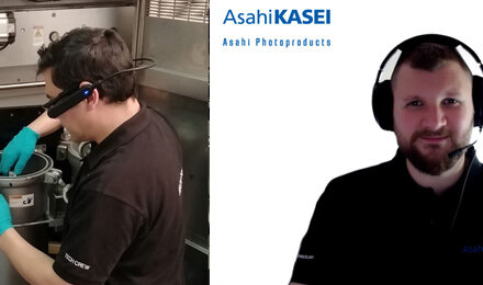 Asahi Photoproducts presenta la prima installazione da remoto con smart glass