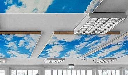 Il cielo (digitale) in una stanza