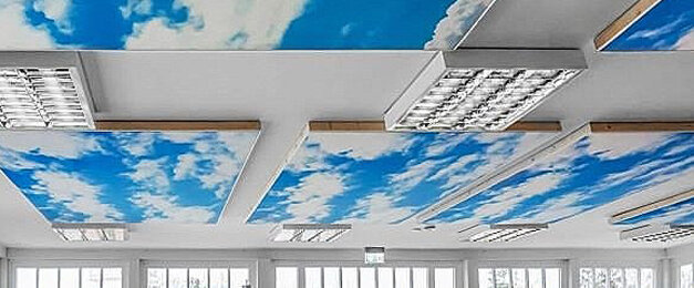 Il cielo (digitale) in una stanza