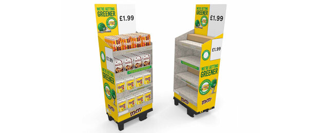 Mars, anche il display è a base di cacao