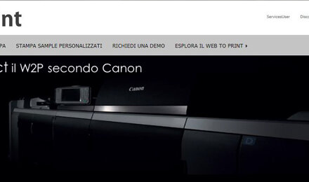Click2Print, il portale per scoprire le opportunità di stampa abilitate dalla tecnologia Canon