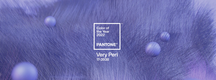 La luce del 2022 ha le sfumature color PANTONE 17-3938 Very Peri
