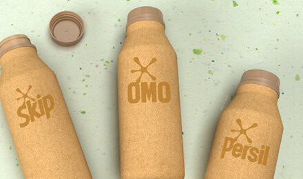 Flaconi in carta per detersivi? Unilever è pronta per il lancio