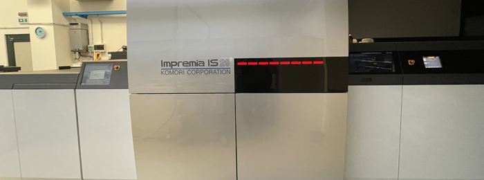 Per SOS Graphics, Komori Impremia IS29 è la soluzione perfetta!