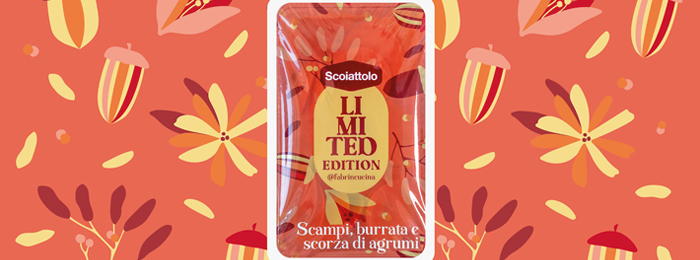 Pack limited edition per il pastificio Scoiattolo