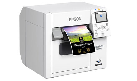 ColorWorks C4000e, la nuova serie di stampanti Epson per etichette