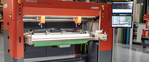 Camis lancia la monta cliché automatica SleeveMaster Auto