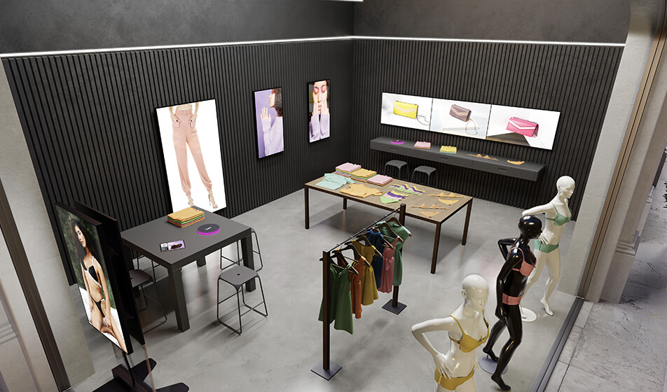 Gli arredi virtuali, lo store fisico: l’ultima frontiera dello smart retail