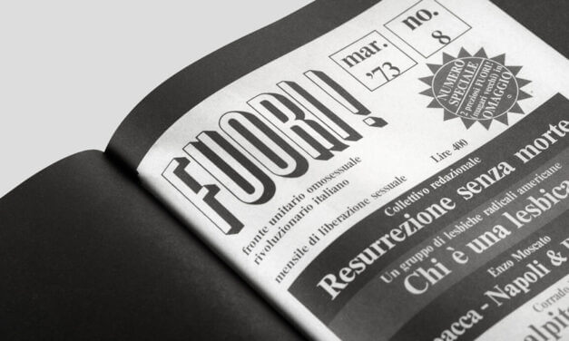 La rivista FUORI! è finita dentro una sfilata di Gucci