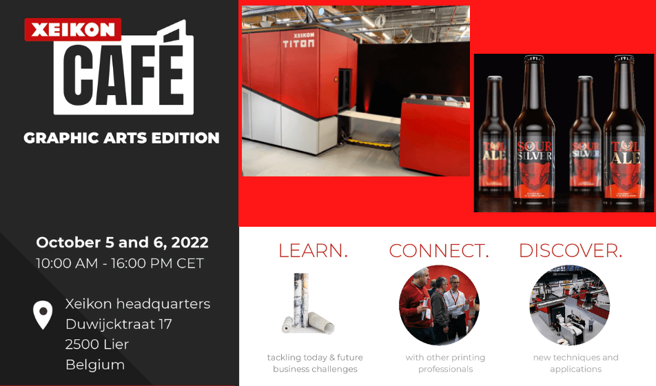 Uno Xeikon Café dedicato alle graphic arts