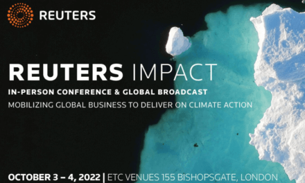 Ricoh sul palco del Reuters IMPACT 2022 