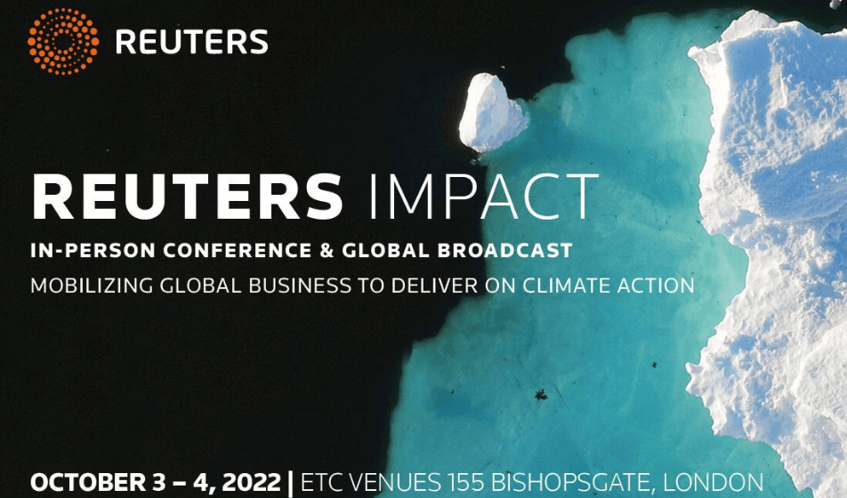Ricoh sul palco del Reuters IMPACT 2022 