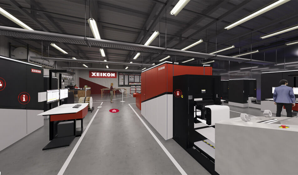 Xeikon apre uno showroom online per le arti grafiche