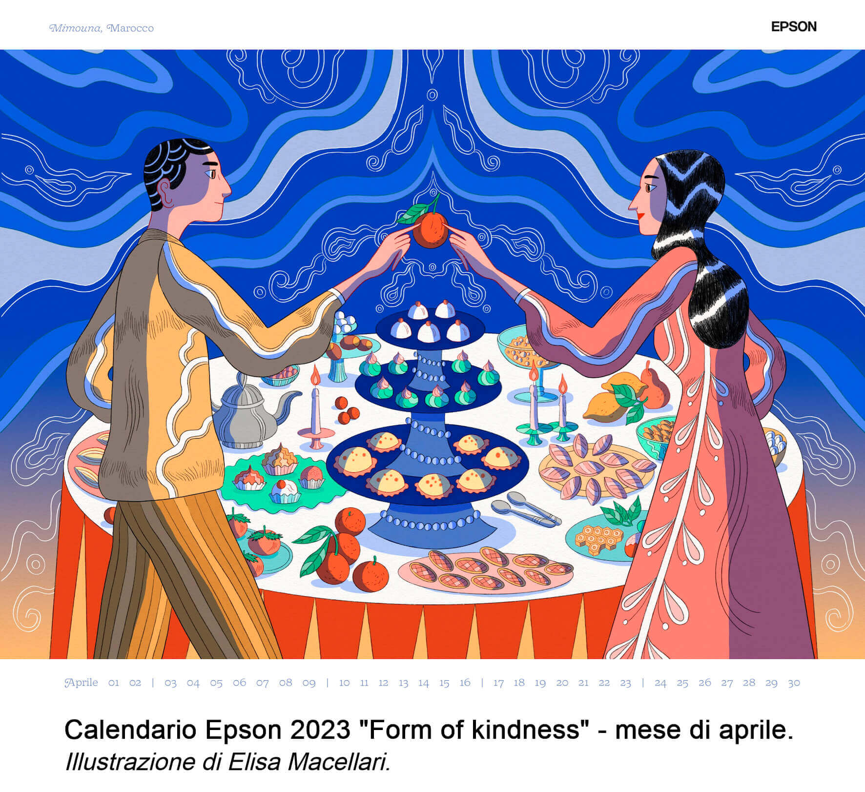 Il Calendario Epson 2023 celebra la gentilezza Stampamedia