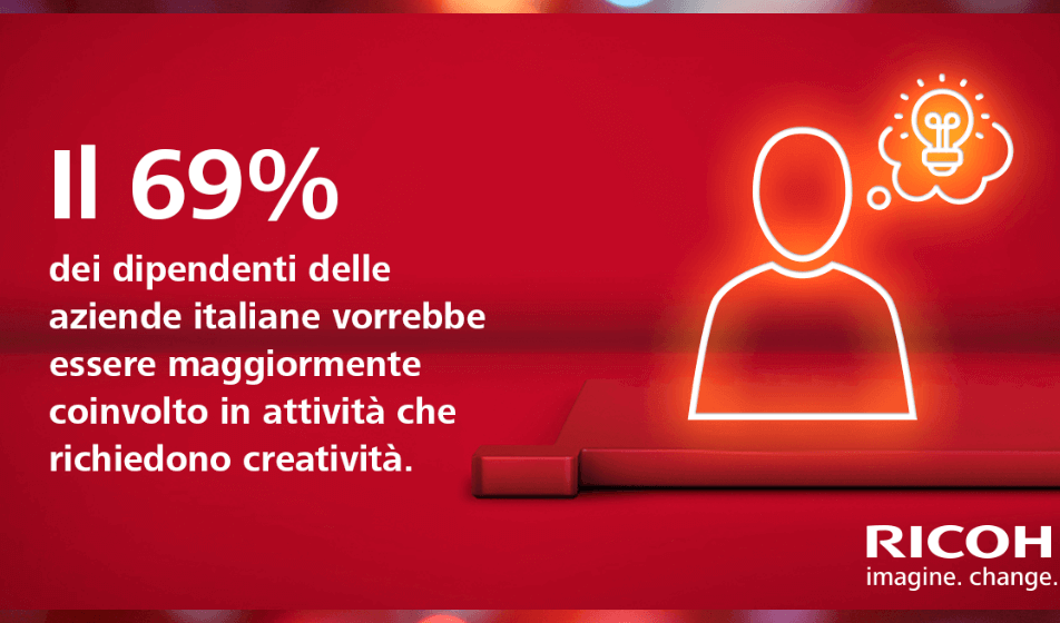 I dipendenti delle aziende italiane prediligono il lavoro creativo
