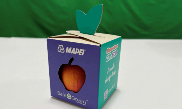 Per Smurfit Kappa Italia e Mapei la sostenibilità è all’insegna delle mele