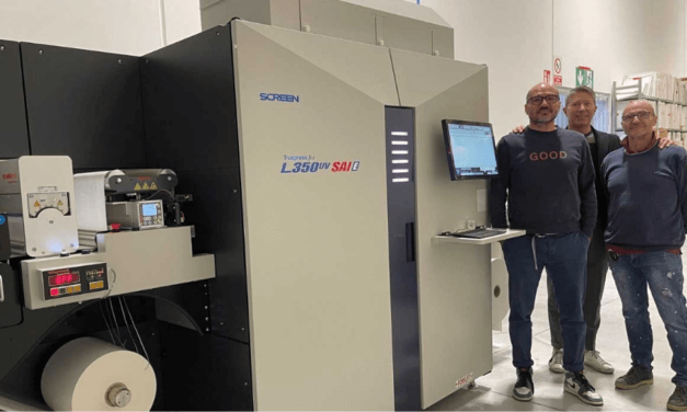 Maestri Etichette passa al’inkjet con Screen Truepress Jet L350UV SAI E