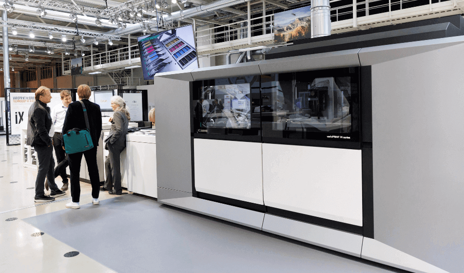 Canon porta a Lucerna un nuovo sistema inkjet