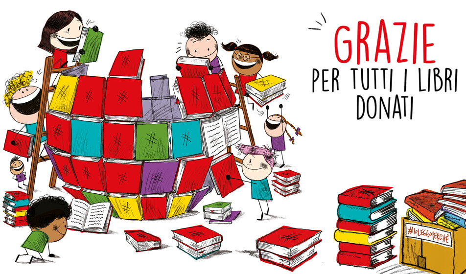 #ioleggoperché, 116 mila nuovi libri donati dagli editori alle scuole
