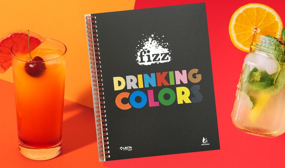Fizz, le nuova gamma di carte colorate Polyedra