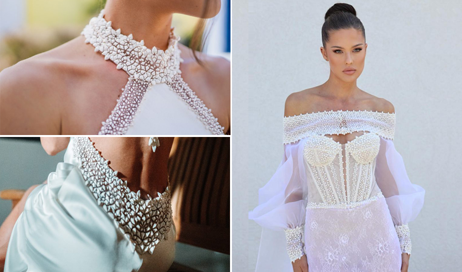 Gli abiti da sposa di Ada Hefetz, stampati in 3D