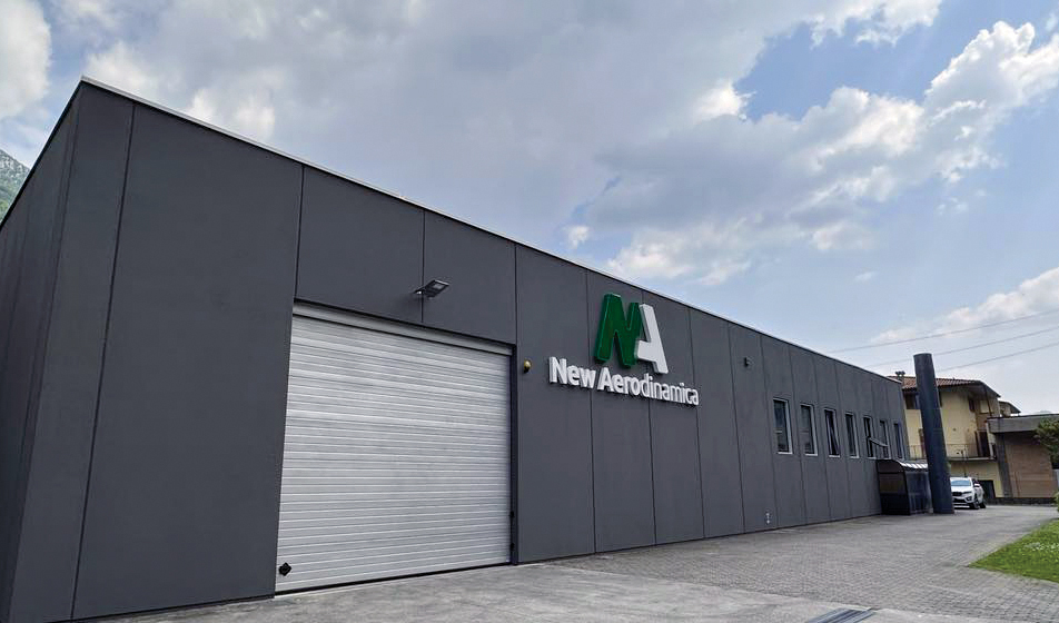 Nuovo look per la sede di New Aerodinamica
