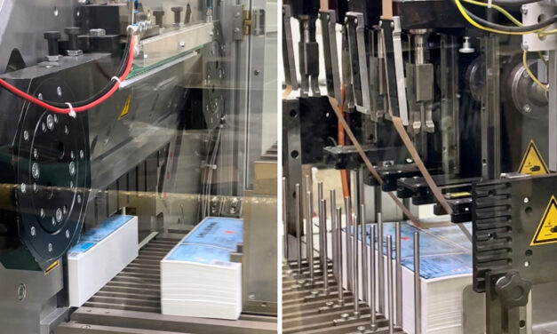 La Prensa etichette Italia potenzia il finishing con una linea di taglio BaumannPerfecta e Blumer