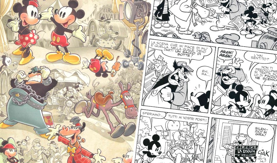 Fellini incontra Topolino per l’omaggio ai 100 anni della Disney