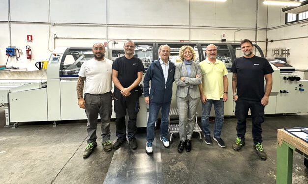 Diarpell festeggia il suo 50° anniversario con una copertinatrice Kolbus DA370