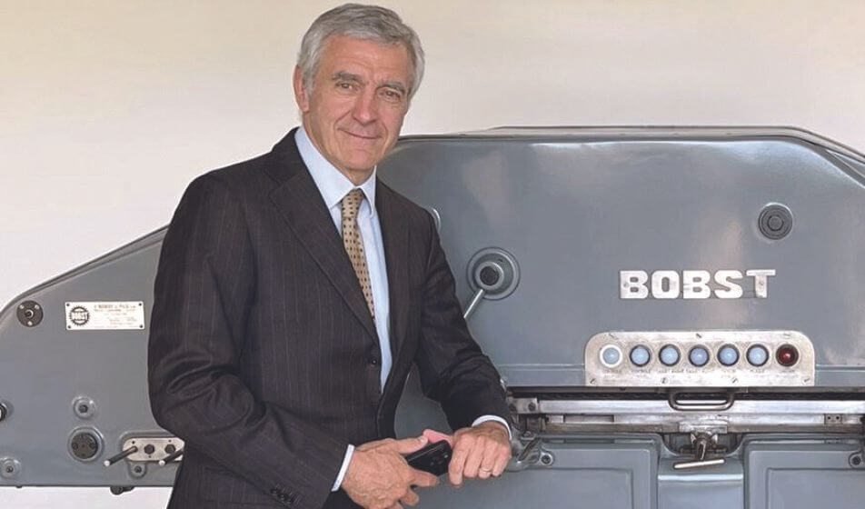 Luigi Seregni, un’appassionata carriera in BOBST