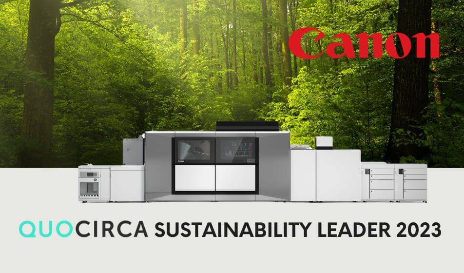 Canon è leader di sostenibilità