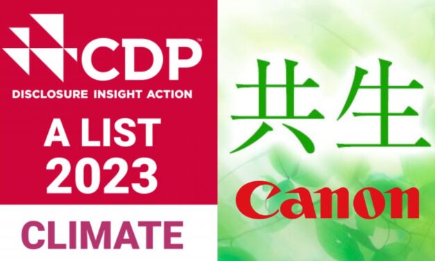 Canon leader di sostenibilità secondo CDP