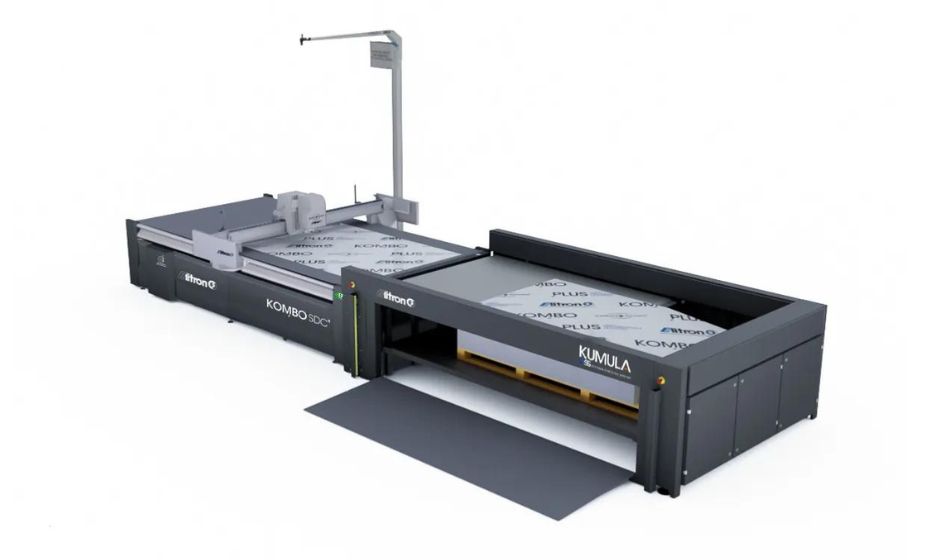 Elitron presenta un innovativo sistema automatico per carico, scarico e impilamento