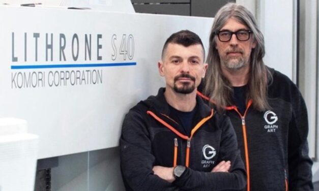 Graph Art, una festa per la nuova Komori Lithrone S40
