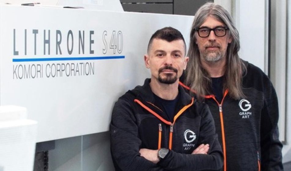Graph Art, una festa per la nuova Komori Lithrone S40