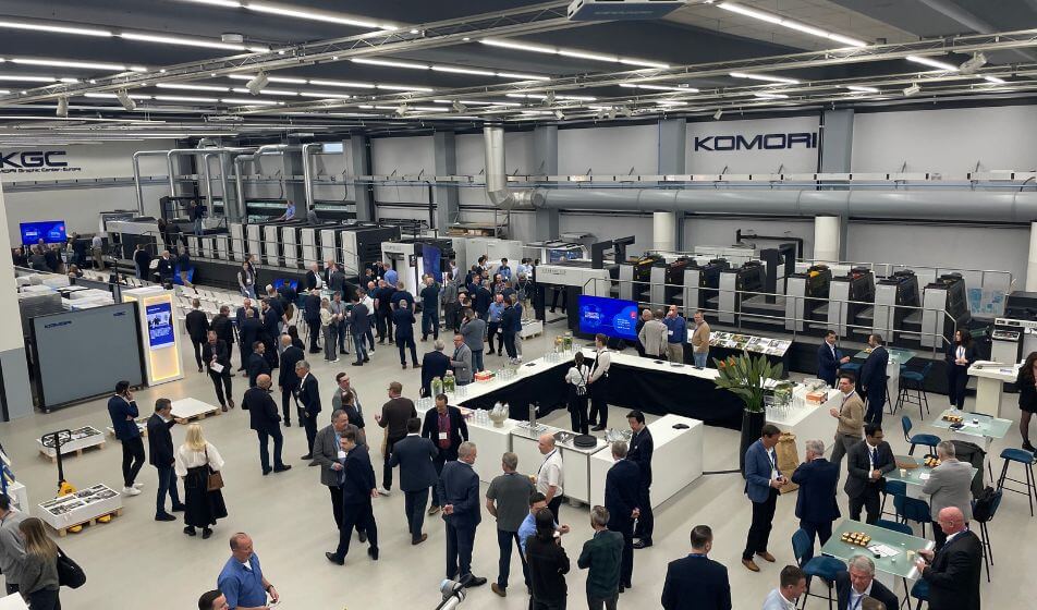 Komori: un open house pre-drupa di grande successo