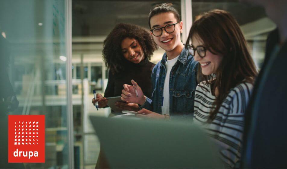 I giovani talenti in mostra a drupa