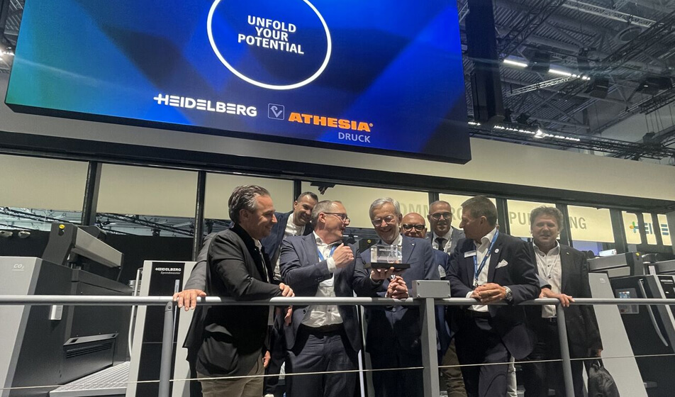 Una Speedmaster per Athesia Druck