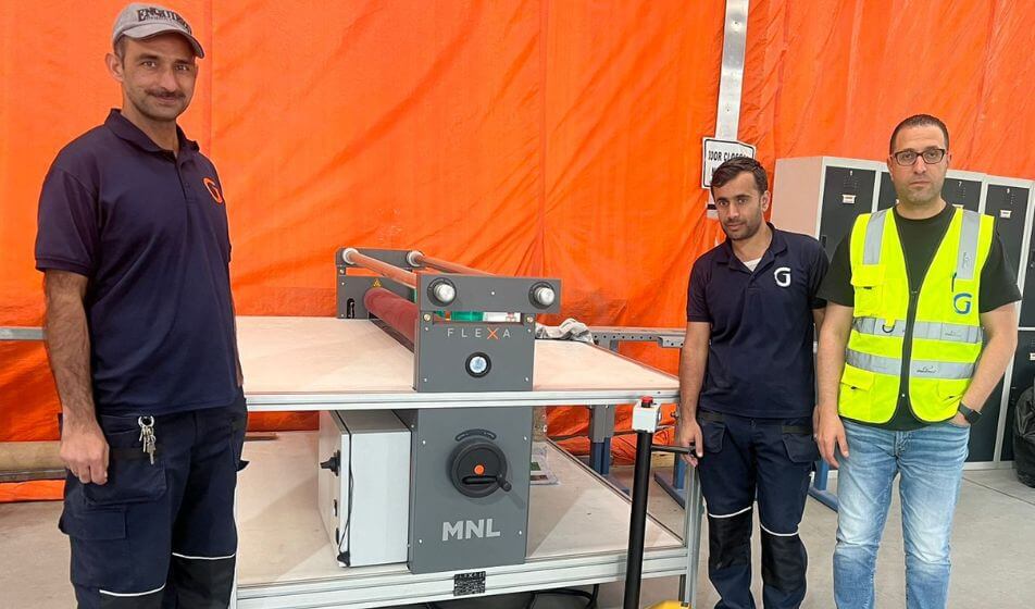 Flexa: installazione ad Abu Dhabi