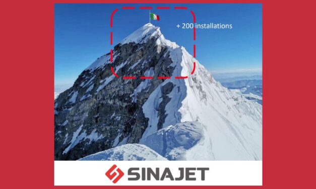 Forgraf celebra la 200ª installazione Sinajet in Italia