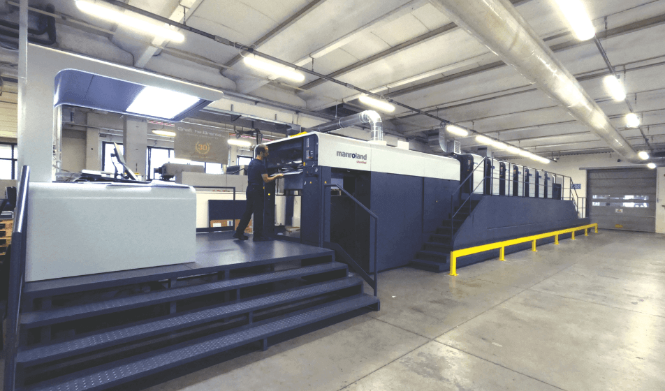 Grafiche Brenta: sempre più efficiente con manroland R706 Evolution Lite