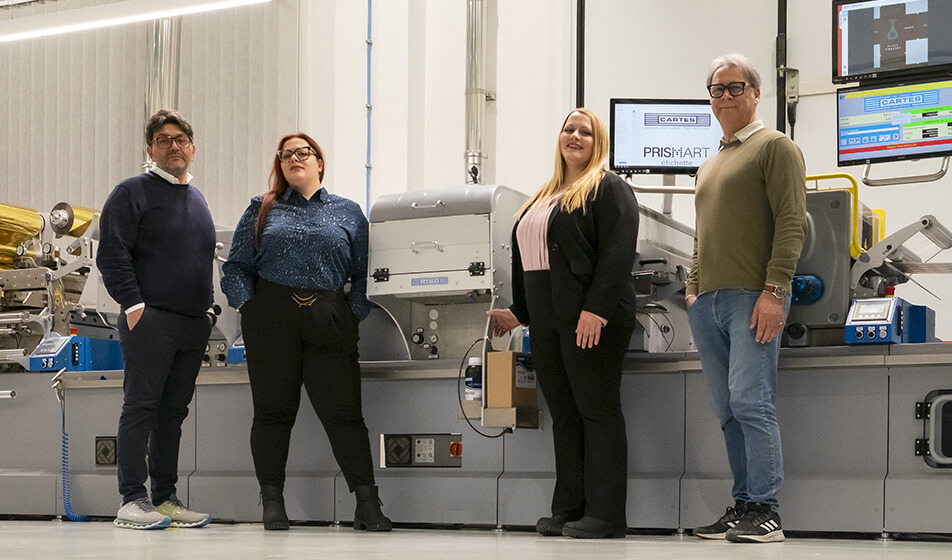 Prismart Etichette: innovazione senza limiti con la nuova Cartes GT360