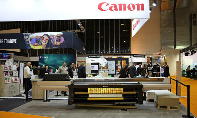 Canon a Fespa con gli ultimi sviluppi tecnologici nel wide format