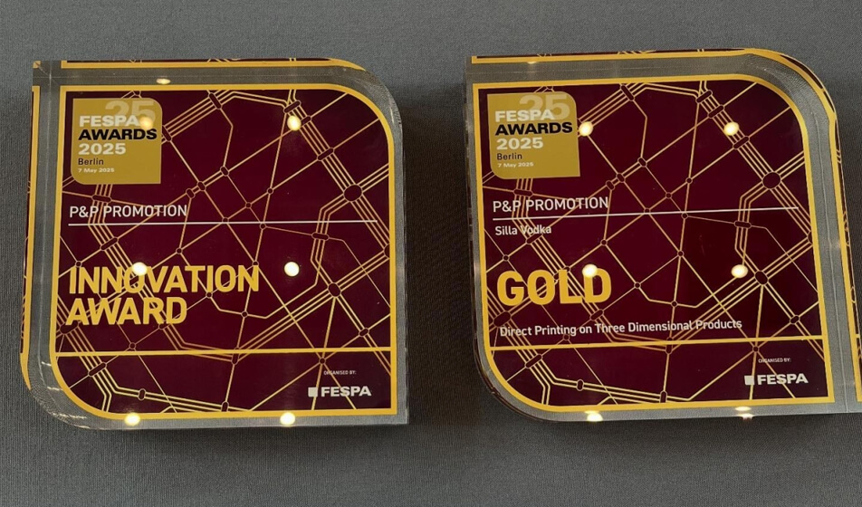 P&P Promotion vince due Gold ai FESPA Awards 2025
